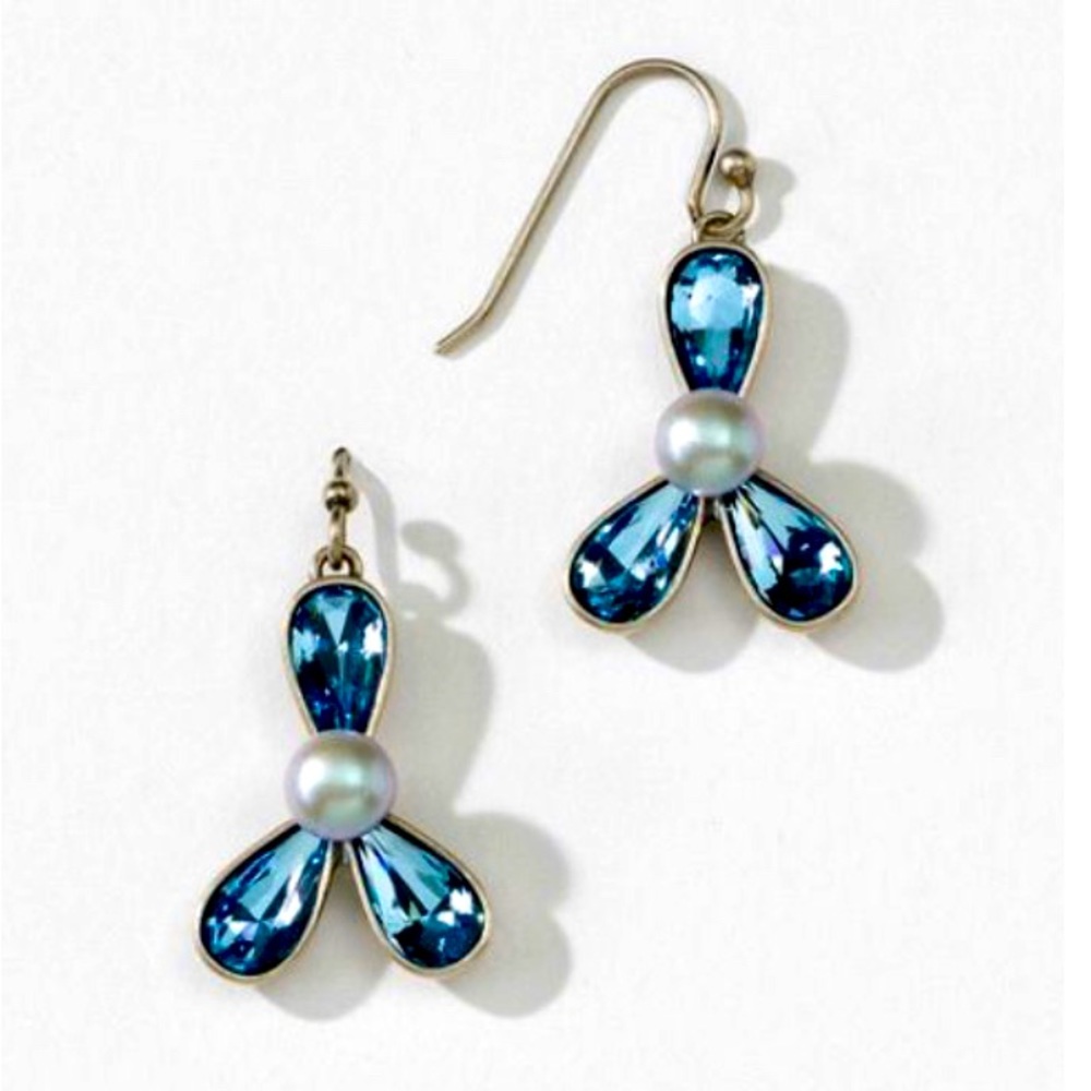 Vintage Blooms earrings from Touchstone Crystal by Swarovski